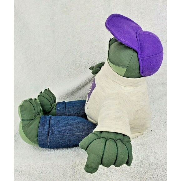 Vintage LSU Singing Frog Croaking Fight Song Team Toad Tigers Plush SEE VIDEO - Picture 6 of 11